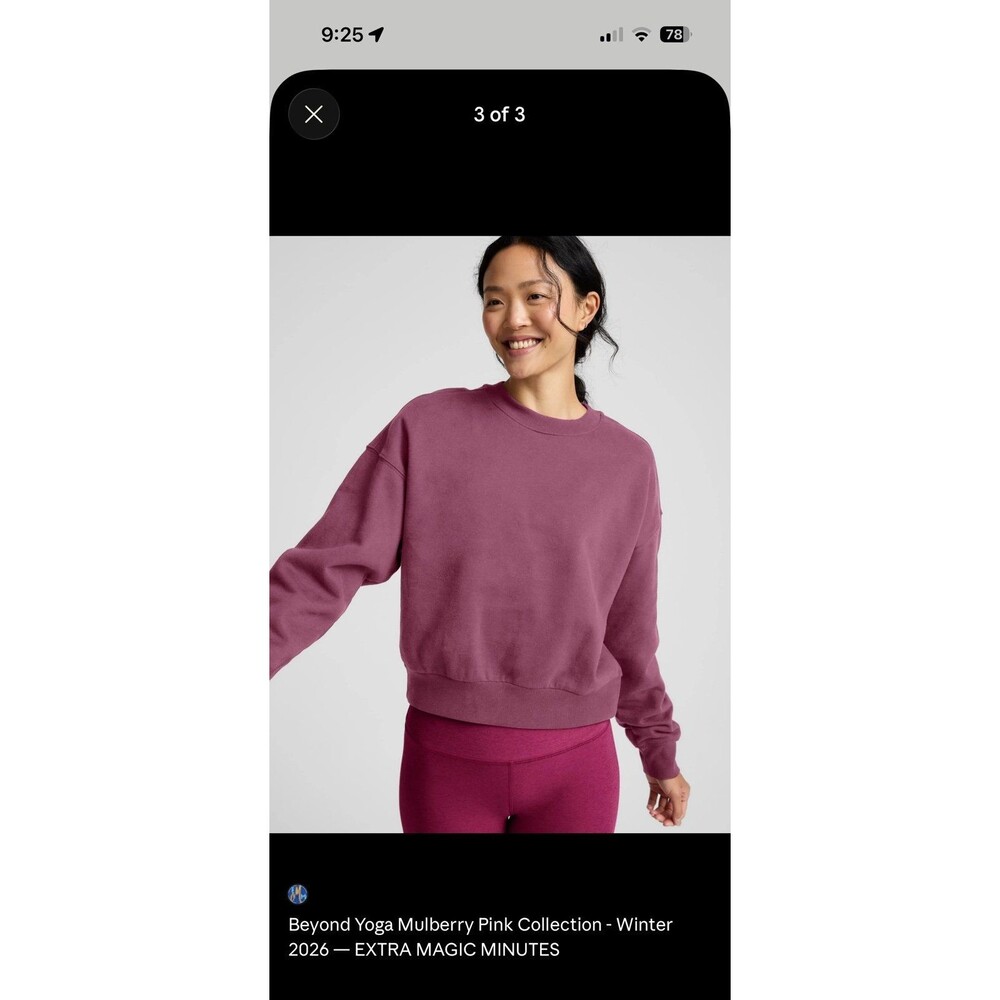 Beyond Yoga Crewneck sweater